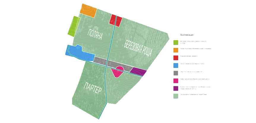Реконструированная парковая зона в Ижевске